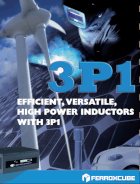 Efficient, versatile, high power inductors with 3P1